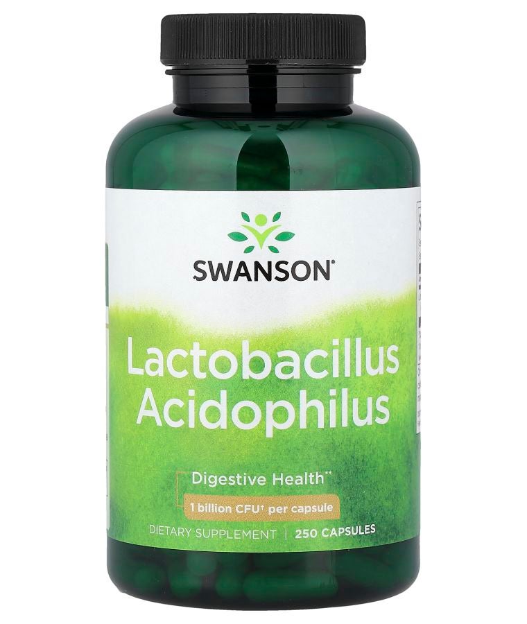 SWANSON Lactobacillus Acidophilus 1 Billion CFU 250 Capsules