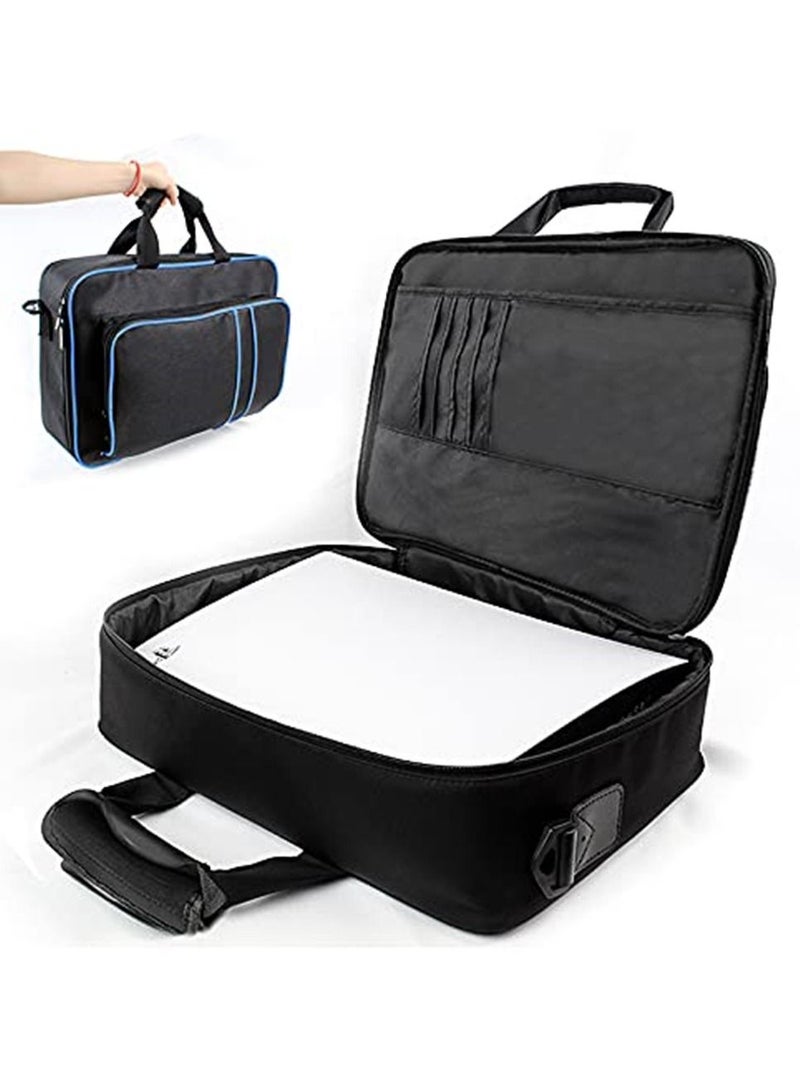 Storage Bag Travel Protective Case Handbag Shoulder Bag compatible with PS5 Console Storage Package  - Image 5