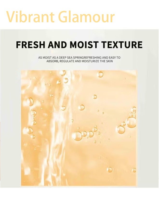 فايبرنت جلامور تونر فيتامين C كوريتونر للتفتيح مركز، يرطب البشرة بفعالية ويتميز بتركيبة منعشة تساعد على تصغير المسام وتهدئة الجفاف وتعزيز مرونة البشرة، 500 مل - Image 4