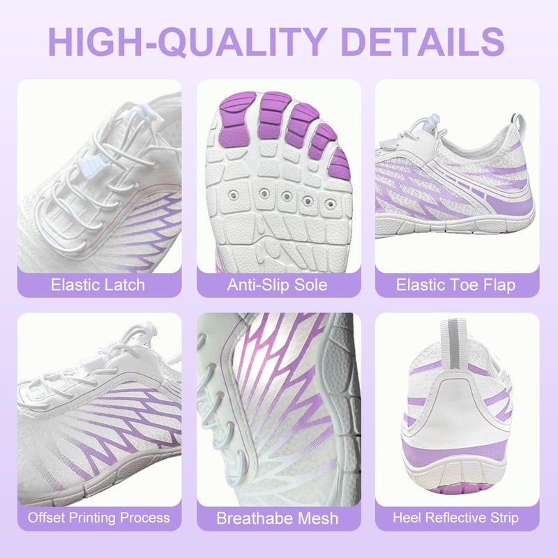 ELETON Hike Barefoot Shoes Womens Men Footwear,Pro-Healthy&Non-Slip Water Shoe for Women Men, Wide Toe Running Shoes Boots Sneakers Unisex - Image 5