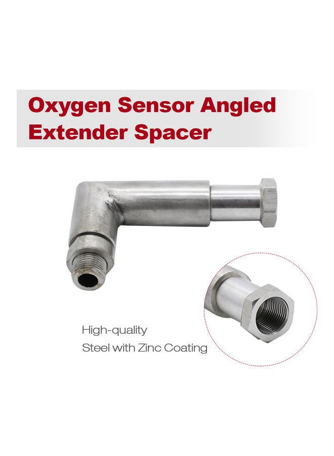 Loquat Zinc Coated Steel Oxygen Sensor Angled Extender 90 Degree Spacer - Image 2