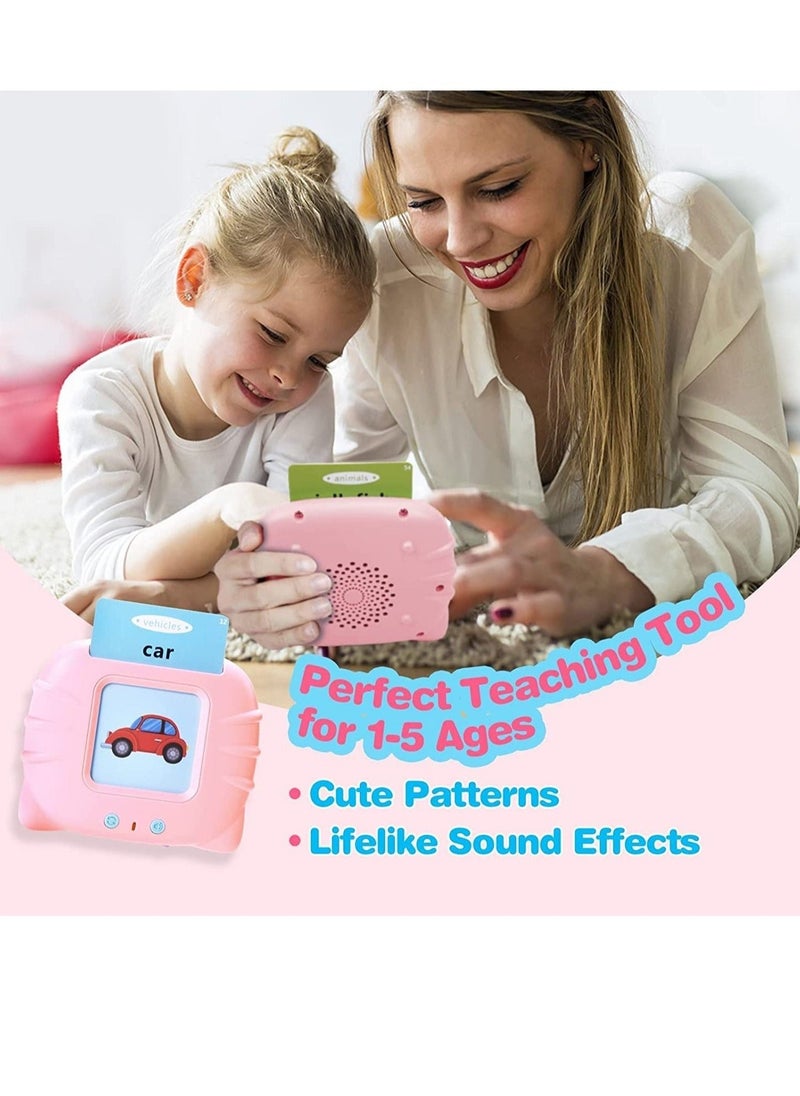 112 Cards Flash for Toddlers 2-4 Years,Toddlers -Learning Animals Colors Shapes Audible Learning Sight Words Kindergarten Gift 1-4 Year Old Kids - Image 3