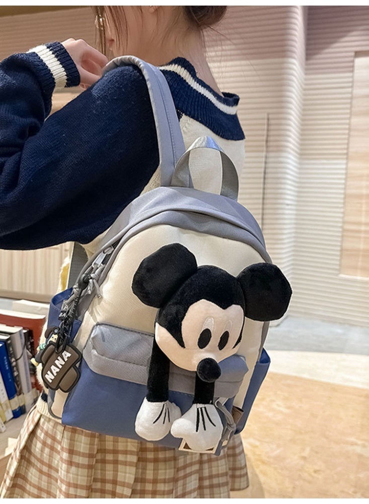 JCB CHIC حقيبة ظهر كبيرة السعة برسوم كرتونية لطيفة، حقيبة مدرسية بحزام قابل للتعديل، حقيبة مدرسية متينة، حقيبة سفر للطلاب - Image 2