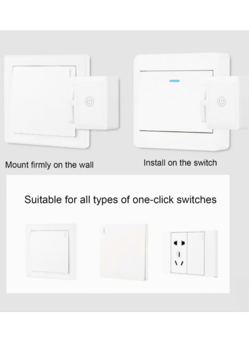 Generic - Smart Fingertip Robot Switch, Wireless Remote Control, Automatic Light Switch, Type-C Rechargeable, Easy to Install for Home and Office - Image 1