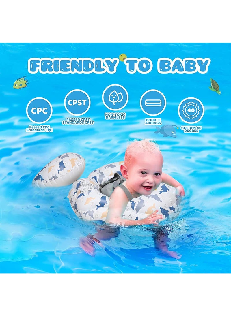 Y&D 50*50cm Children's Lie Ring With Top Swimming Ring  - Image 4