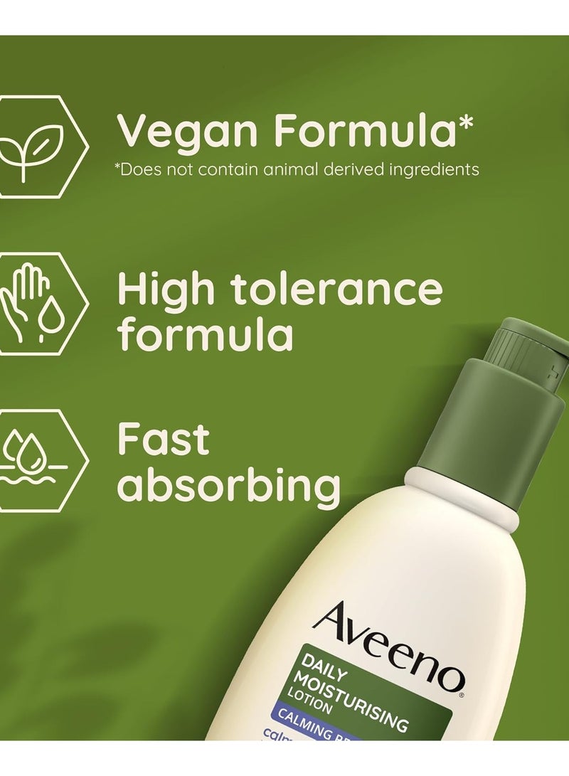 Aveeno Daily Moisturising Lavender Body Lotion for Sensitive and Dry Skin 300mL - Image 4