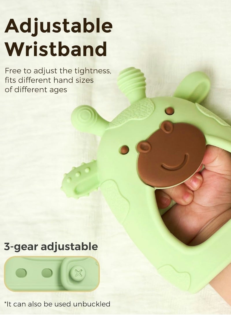 Momcozy Baby Teether Toys | Baby Teething Toys | Baby Teething Relief | Food Grade Silicone Teether Baby Toys | Baby Teether 0-6 Months | Teething Toy 6-12 Months | Baby Essential - Image 3