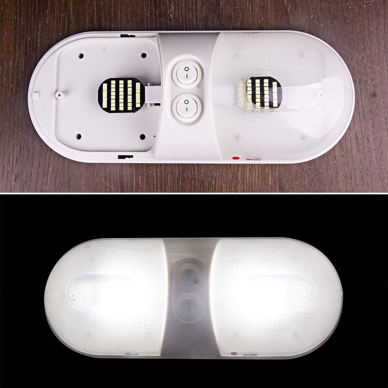GRB Super Bright 921 LED Bulbs for RV Indoor Lights Camper Trailer Motorhome Marine Boat Dome Interior Light (Pack of 10, 6000K White) - Image 5
