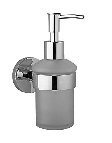 AGMECO Round Liquid Soap Dispenser for Bathroom - Handwash Dispenser & Soap Holder for Wash Basin - Image 1