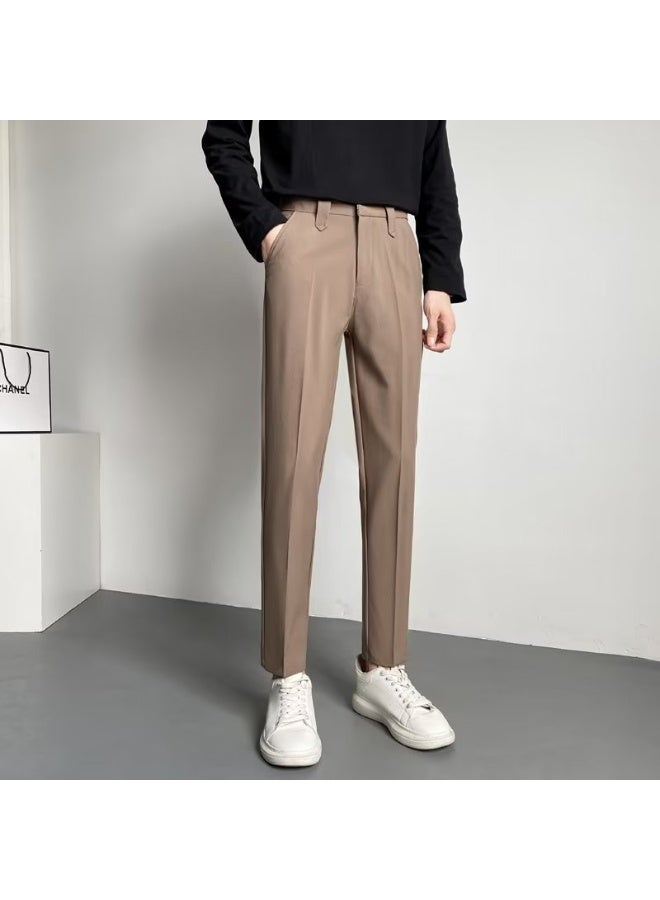 Shougu Men's Fashionable Casual Business Suit Pants 