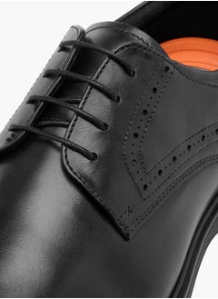 Le Confort Men Solid Derby Shoes with Lace-Up Closure  - Image 4