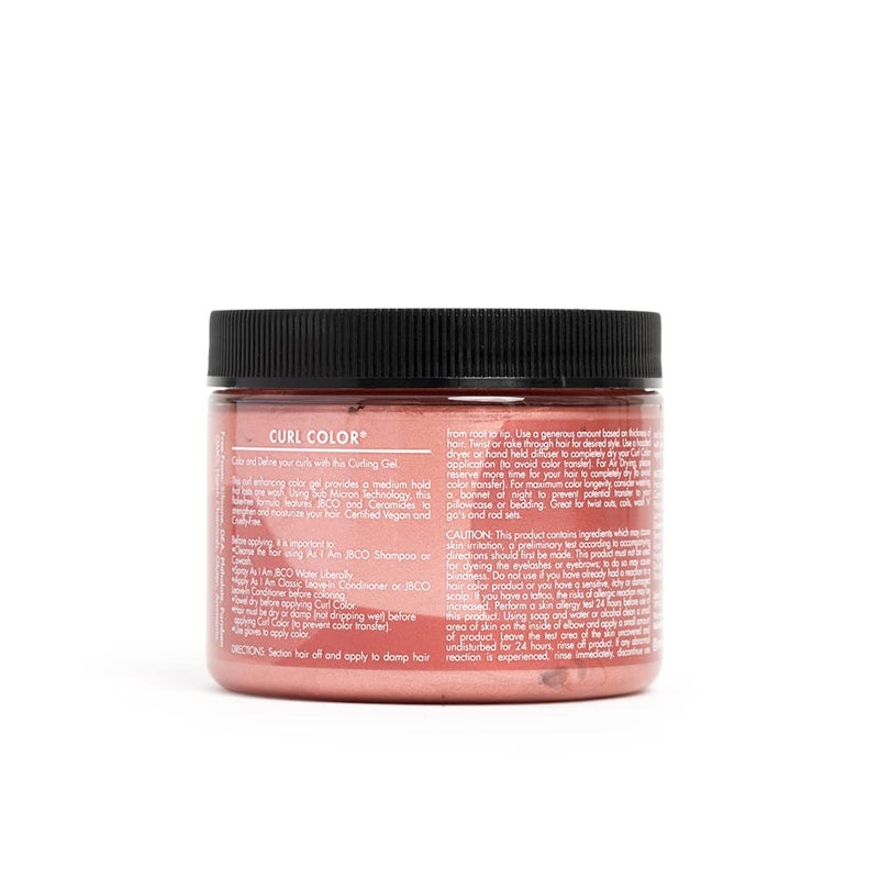 As I Am Curl Color - Rose Gold - 6 Ounce - Curling Gel - Temporary Color - Vegan and Cruelty Free - Image 2