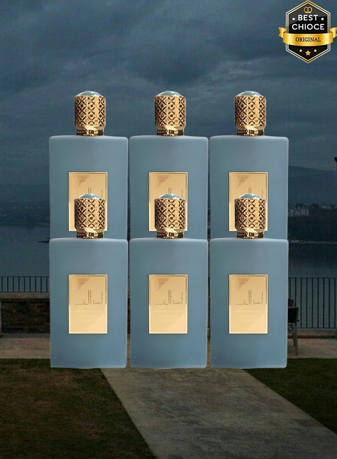 أصداف 6 قطع عطر أمير العرب 100 مل - Image 1