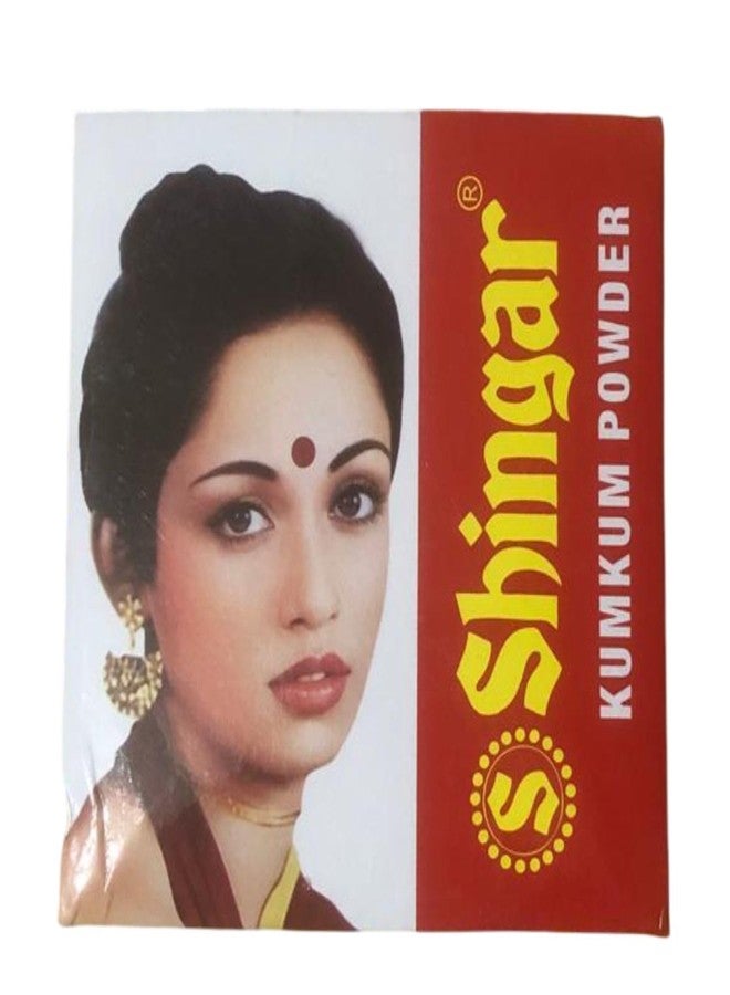 Shingar Kumkum Powder| sindoor suhaag Powder - Pack of 5, Red Color | 2.5 gram Each Pack - Image 5