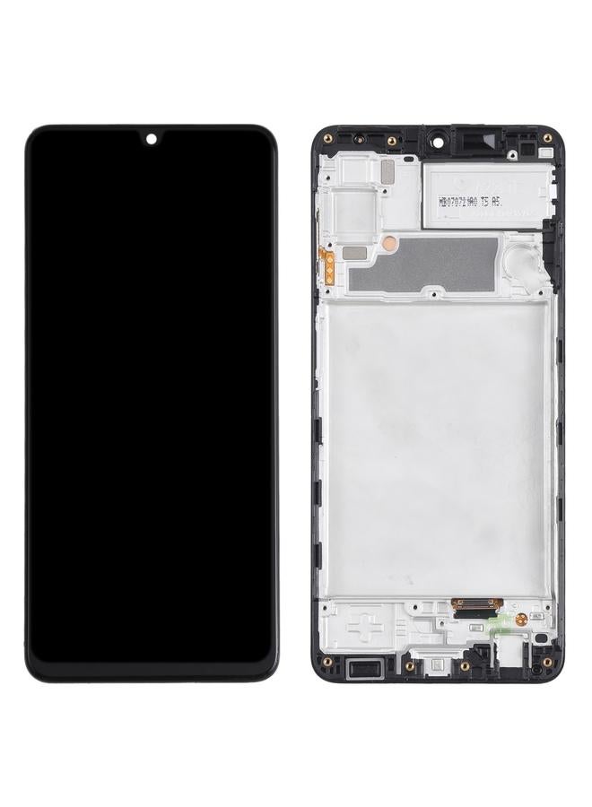 Replacement incell LCD Screen for Samsung Galaxy A22 4G Digitizer Full Assembly with Frame Black - Image 3