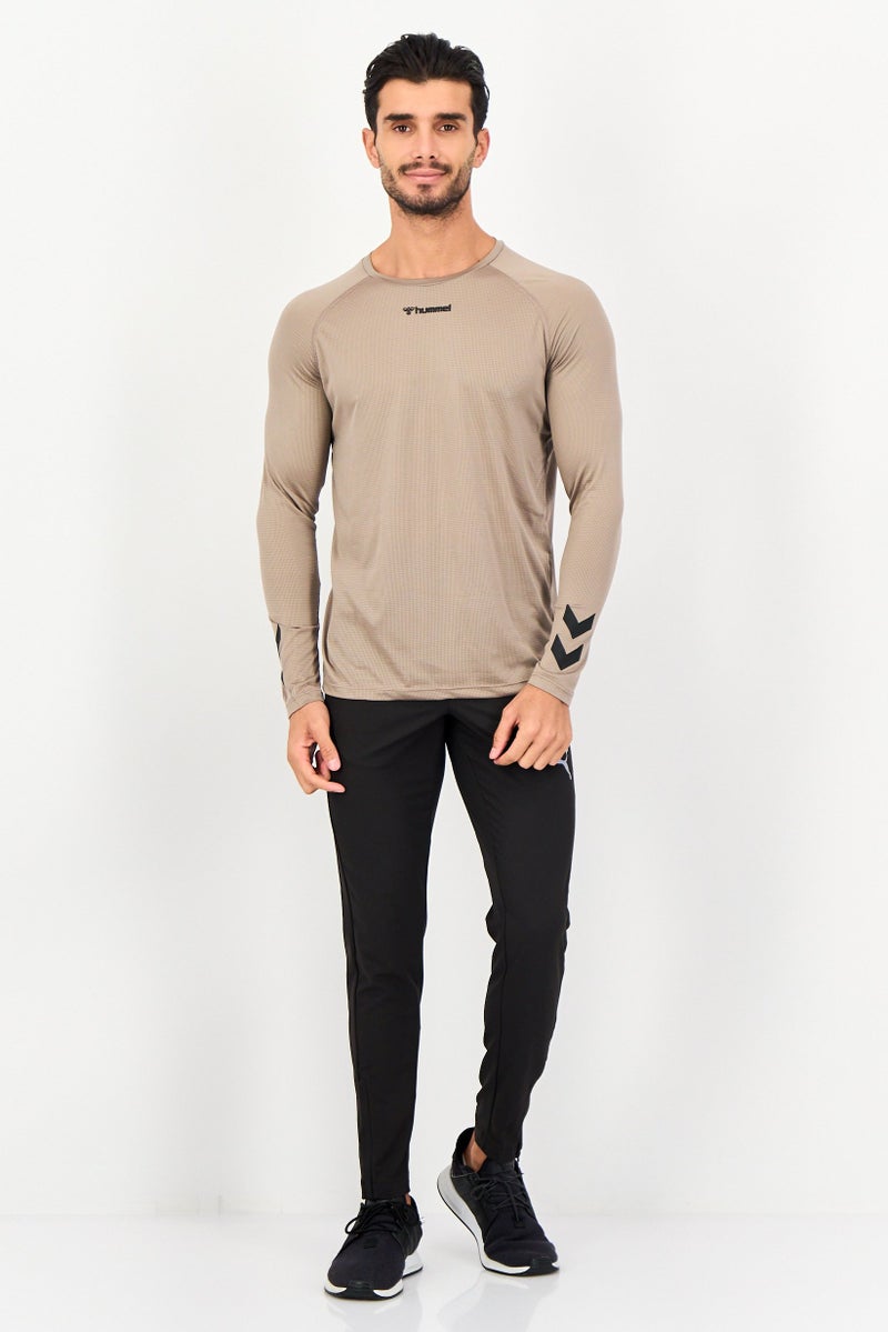 Hummel تي شيرت تدريب طويل الأكمام للرجال، متعدد الألوان - Image 3