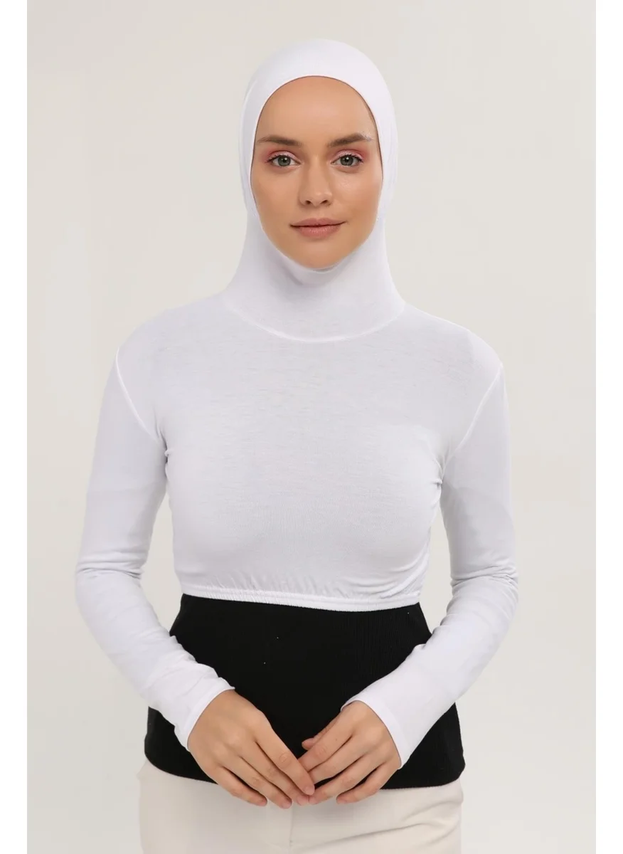 Altobeh Long Sleeve Neck Collar Bonnet Half Body