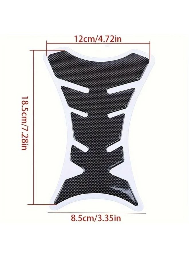 MT09 Motorcycle Protector Anti Slip Tank Pad Sticker Set Gas Knee Grip Traction Side 3M Decal Color C - Image 3
