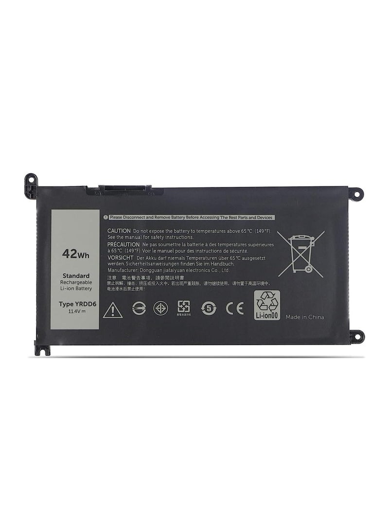 Max Power YRDD6 1VX1H Battery for Dell Inspiron 5482 5485 7586 3583 5491 5591 5481 3310 2-in-1 5593 5584 3493 3593 3793 5480 3582 5581 5590 3584 5493 5585 5594 5598 3501 P93G001 VM732 Vostro 3491 [11.4V 42Wh] - Image 1