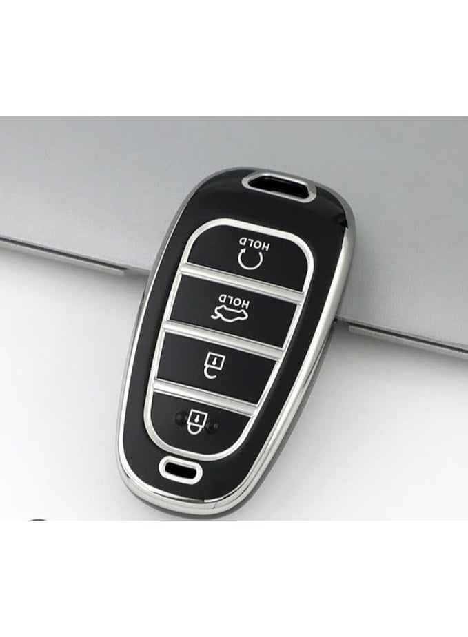 UShop U-Shop protective cover for remote car key, compatible with Hyundai Tucson NX4, - Image 2