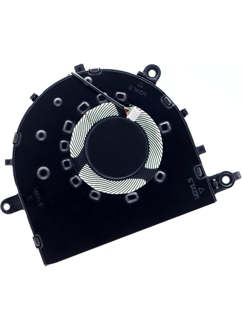 مروحة تبريد بديلة للكمبيوتر المحمول، موصل رباعي الأطراف، 5 فولت تيار مستمر، طاقة 2.25 واط، مصممة لأجهزة Lenovo IdeaPad 5-15ARE و5-15IIL و5-15ITL05 و5-15ALC05 - Image 2