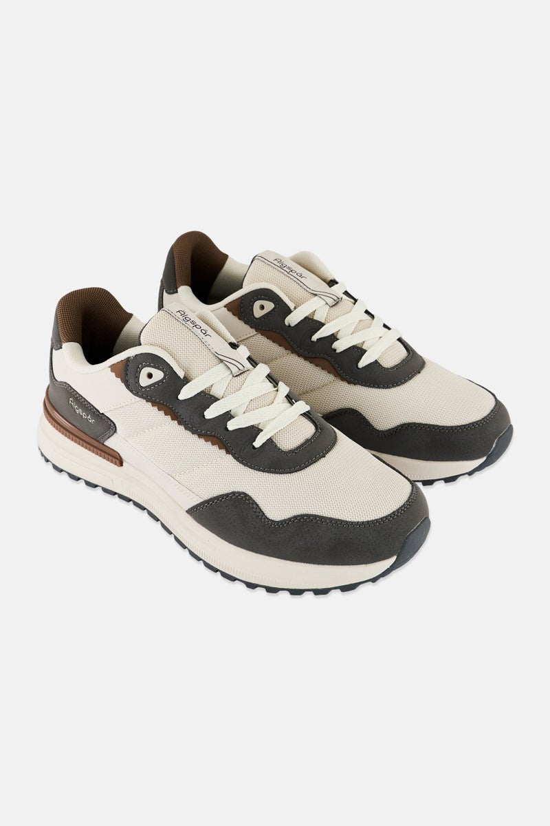 Algspar Men Lace Up Sneakers, Multicolor - Image 1