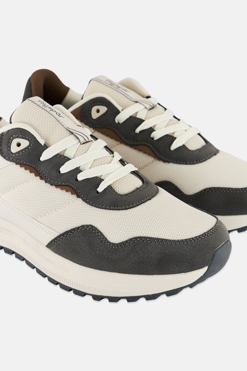 Algspar Men Lace Up Sneakers, Multicolor - Image 3