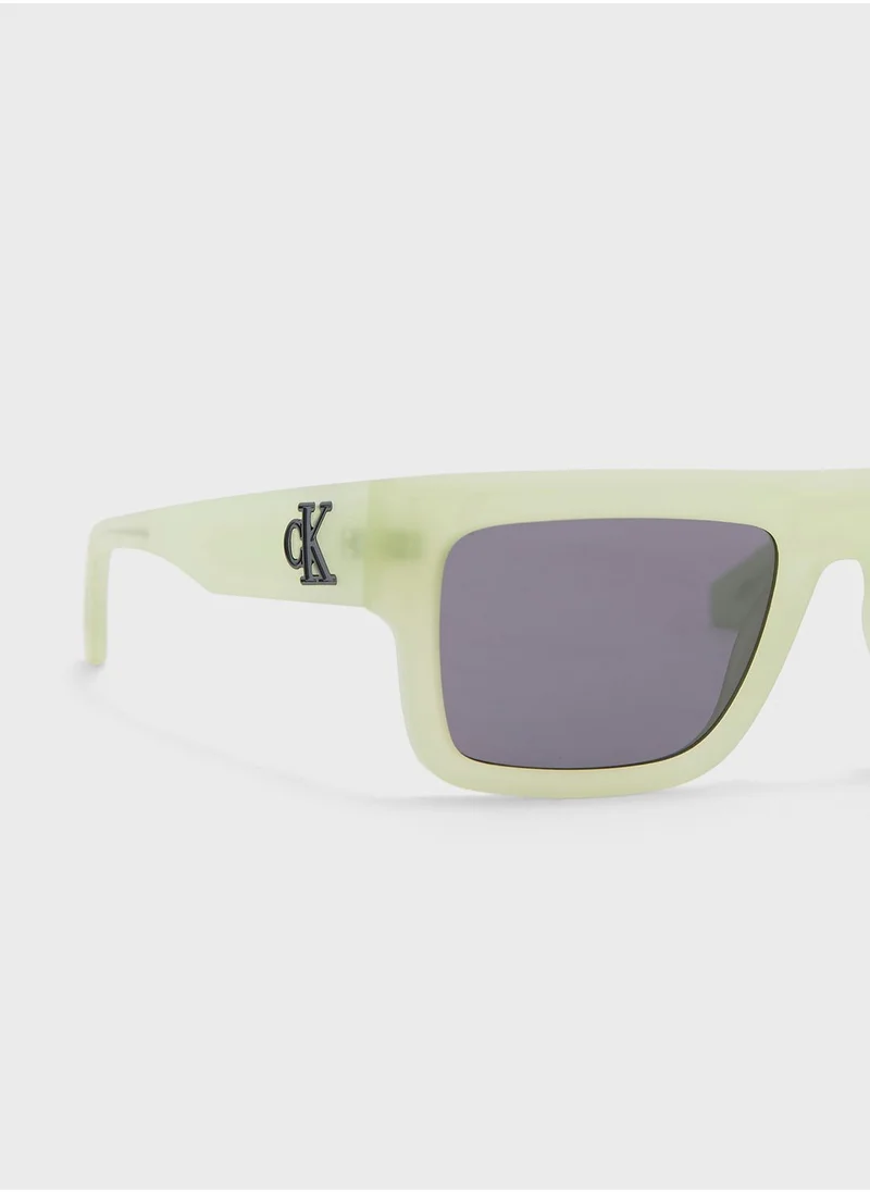 Calvin Klein Jeans Rectangle Sunglasses