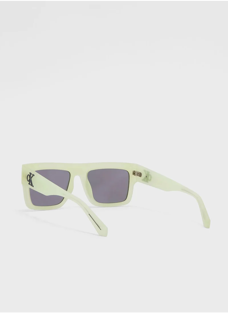 Calvin Klein Jeans Rectangle Sunglasses