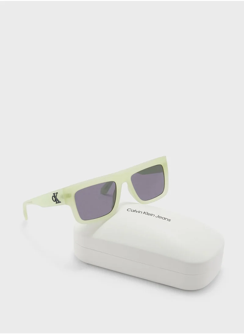 Calvin Klein Jeans Rectangle Sunglasses