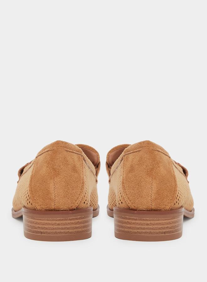 ستايلي حذاء لوفرز بمظهر جلد سويدي - Image 5