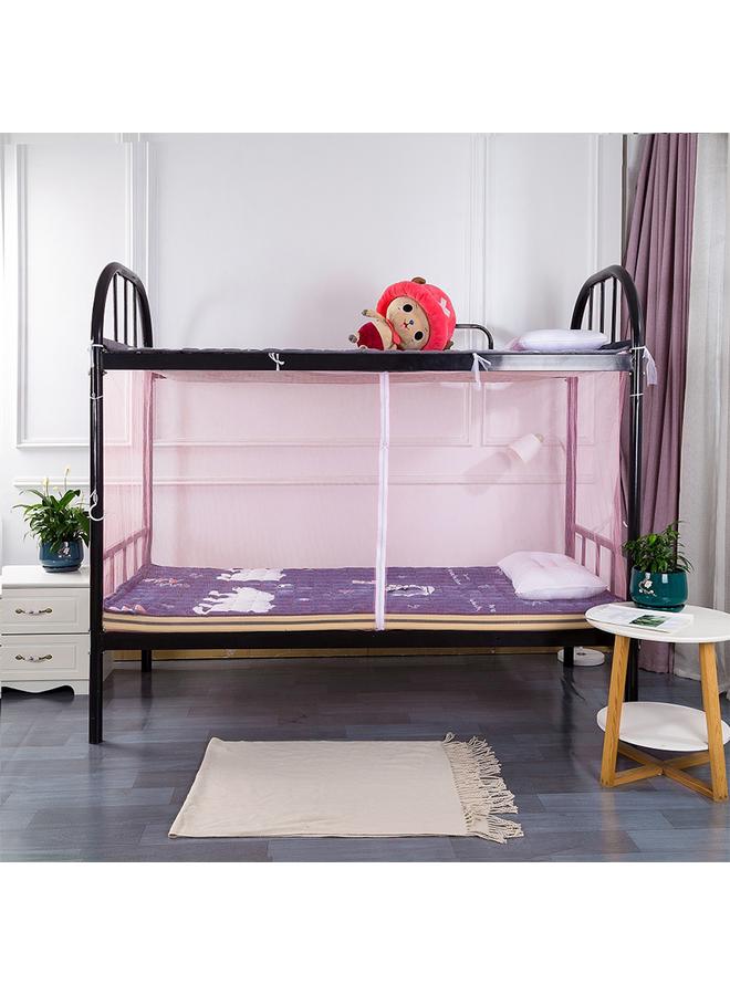 Bluejw BTV4 College Student Dormitory Zipper Mosquito Net Upper And Lower Bunk Universal Dormitory White Square Tent 0.9m Single And Double Household 1.2 - Image 1