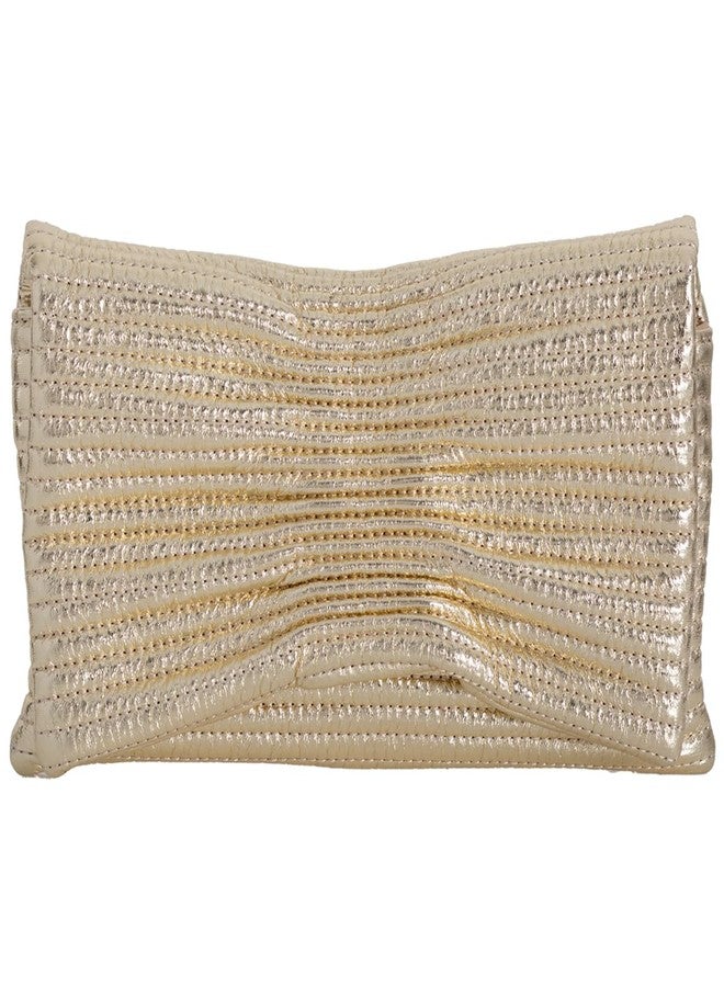 JNB Faux Leather Envelope Clutch Purse, Beige2, 11 inches x 1.5 inches x 7 inches - Image 1
