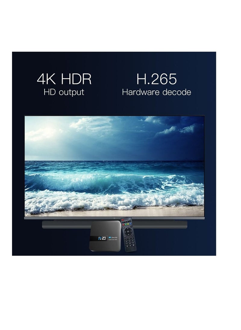 AROAQ - H20 Smart Android TV Box 3D Play Store Top Smart 4K HD Android TV Box Android 10.0 - Image 1