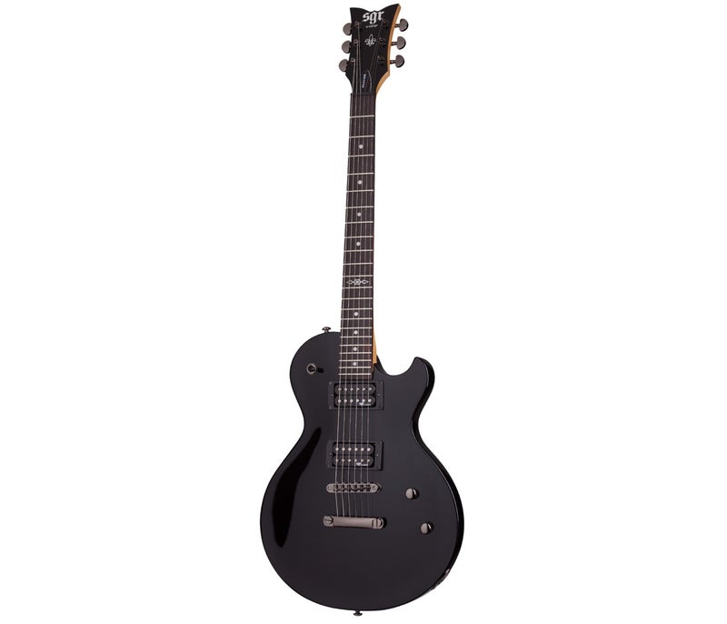 Schecter 3841 Electric Guitar SGR Solo-II - Gloss Black - Image 2