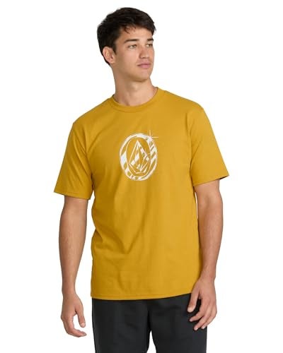 Volcom Men's Trucker Stone SST Mustard Gold Large - Image 1