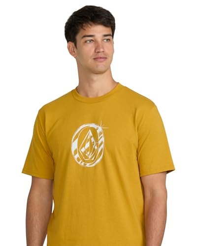 Volcom Men's Trucker Stone SST Mustard Gold Large - Image 3