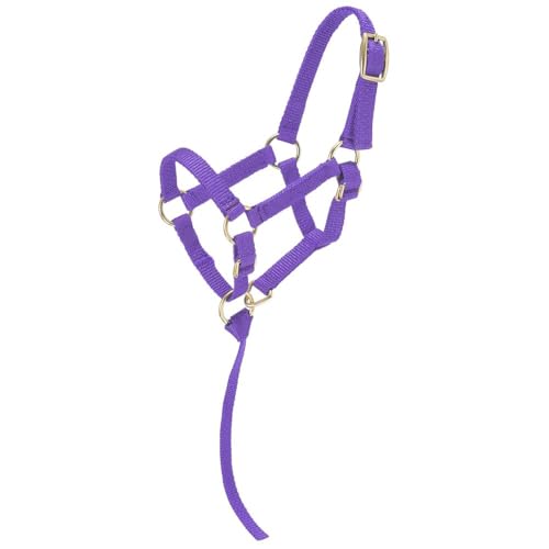 Tough 1 Miniature Nylon Halter - Purple - Small - Image 5