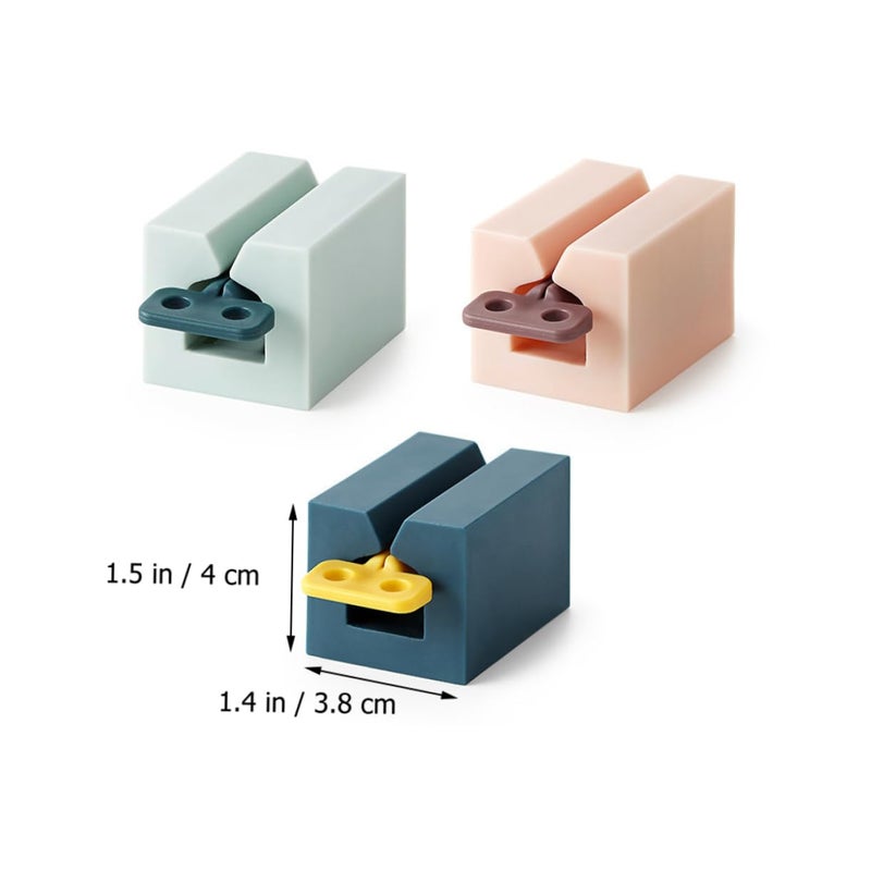 3Pcs Toothpaste Squeezer Multi Purpose Extruder Tool for Hand Facial Cream - Image 4