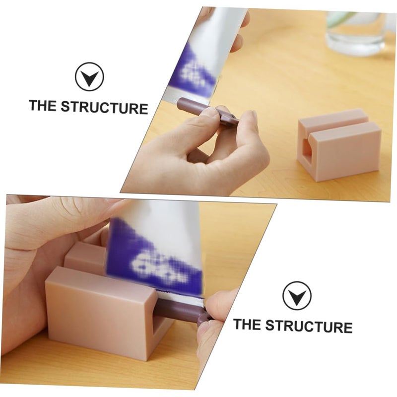 3Pcs Toothpaste Squeezer Multi Purpose Extruder Tool for Hand Facial Cream - Image 3