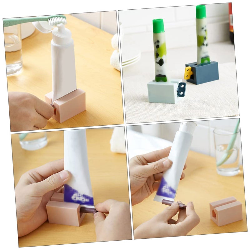 3Pcs Toothpaste Squeezer Multi Purpose Extruder Tool for Hand Facial Cream - Image 5