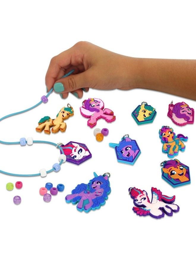 Tara Toys Deluxe Sparkling Necklace Activity Set: My Little Pony Createdesignwear 10 Charm Necklaces Ages 3+  - Image 3