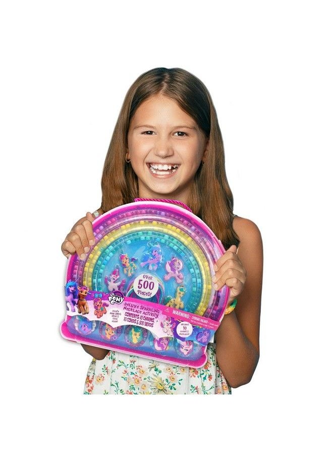Tara Toys Deluxe Sparkling Necklace Activity Set: My Little Pony Createdesignwear 10 Charm Necklaces Ages 3+  - Image 5