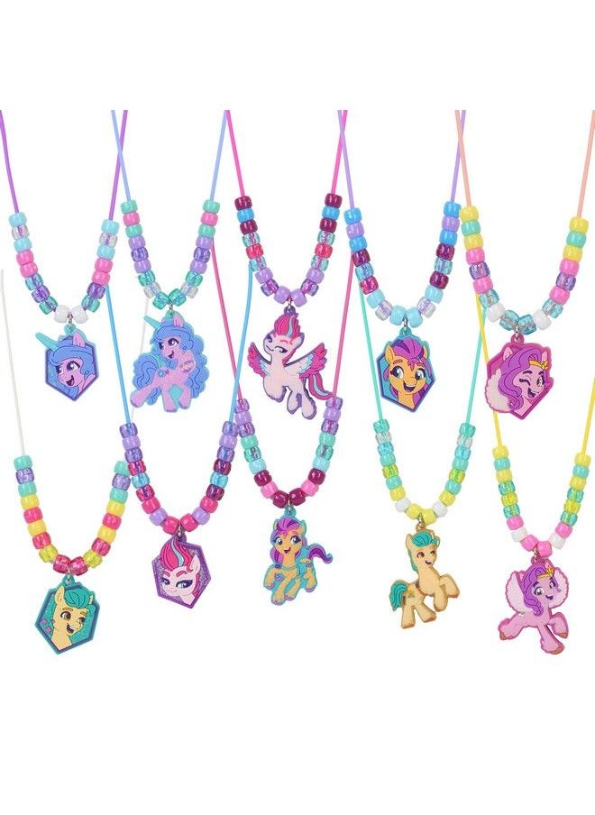 Tara Toys Deluxe Sparkling Necklace Activity Set: My Little Pony Createdesignwear 10 Charm Necklaces Ages 3+  - Image 4