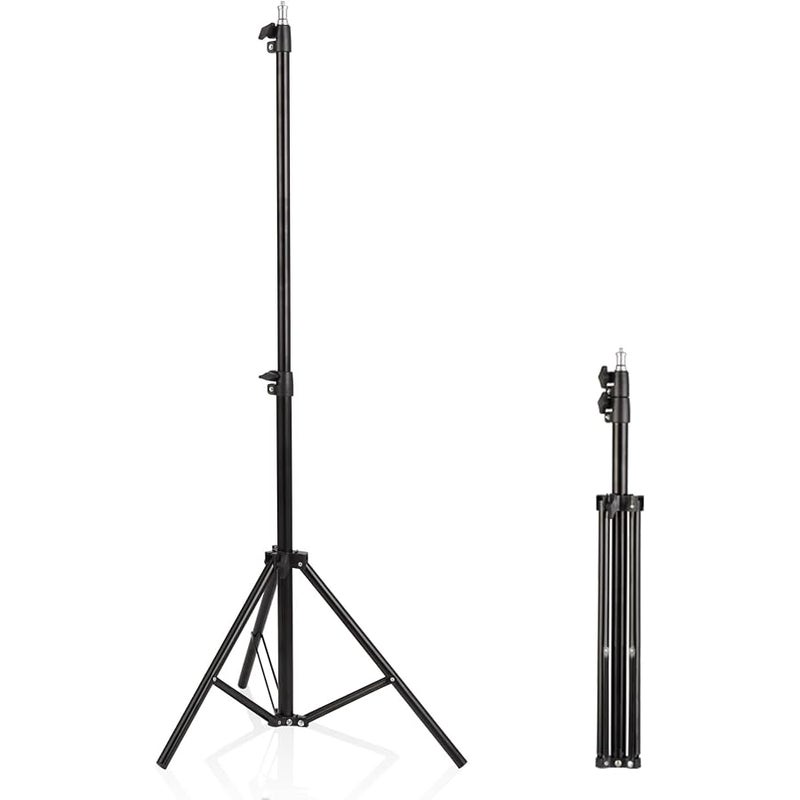 ClarVise Tripod Stand, Adjustable Height, Photography/Projector Light Stand, Compatible with Cameras, Lights, Projectors - (Black, 22-63) - Image 1