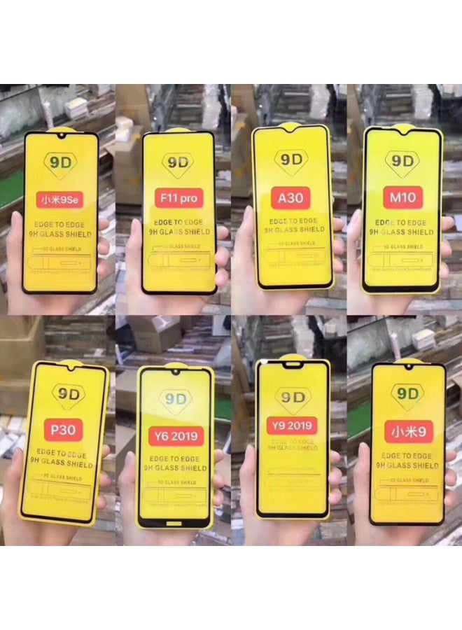 9d For Samsung S24 Tempered Film S24fe Mobile Phone Film A16 Glass Film S23 Full Screen Protective Film Wholesale-Color:black/black-Dimensions:a22 4G
