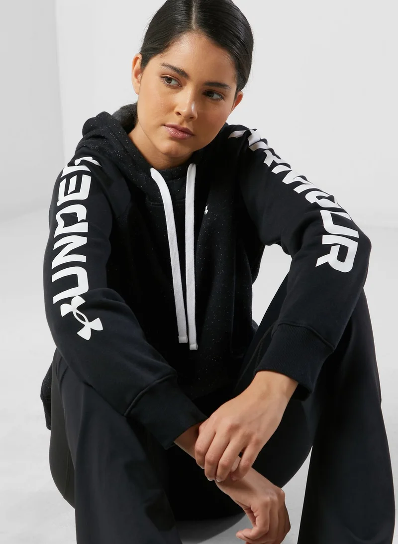 UNDER ARMOUR Rival Fleece Colour Block Hoodie