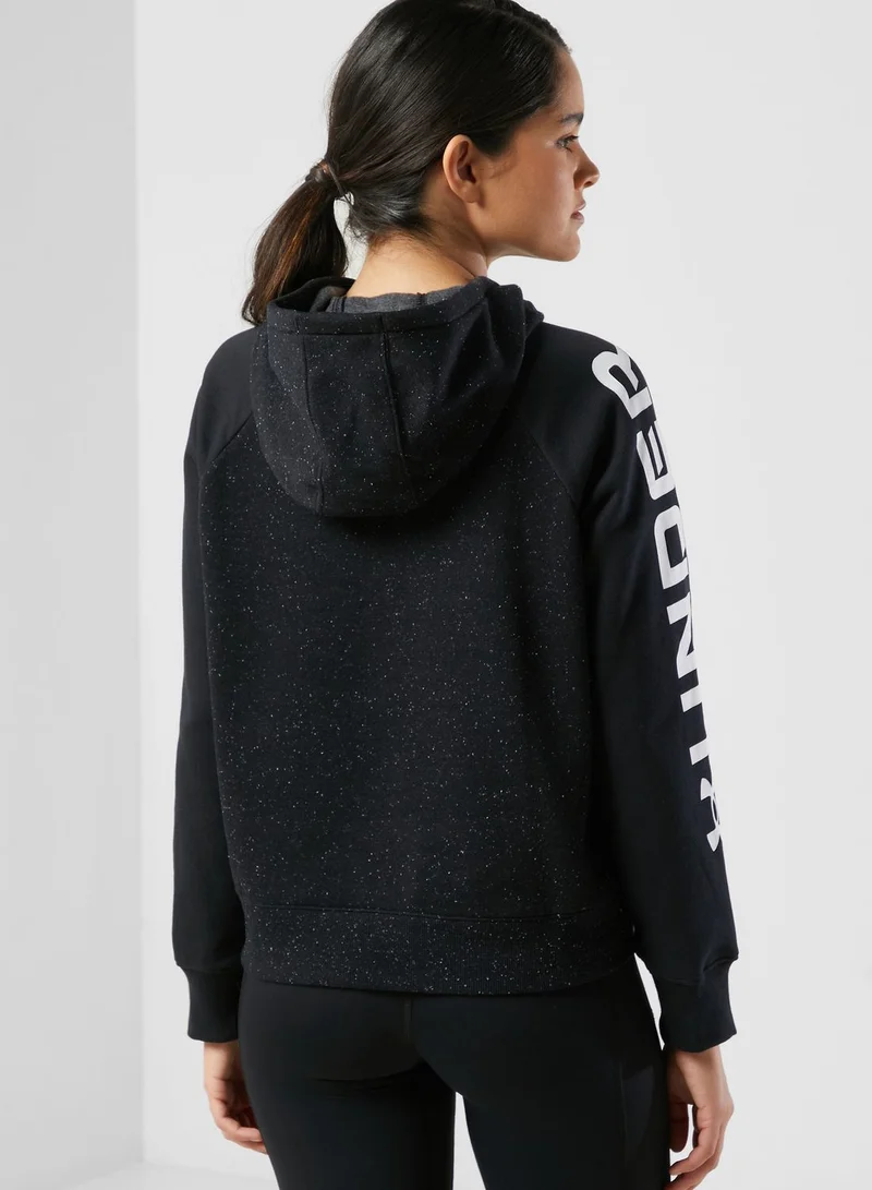 UNDER ARMOUR Rival Fleece Colour Block Hoodie