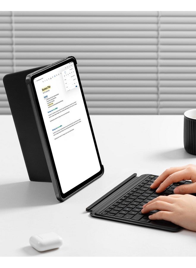 Inateck for iPad Pro 11 inch Case with Keyboard, Compatible with iPad Air 6/5/4,iPad Pro 11" 4/3/2/1, Detachable iPad Keyboard Case with 7-Color Backlight and Touchpad, KB04111 Black - Image 2