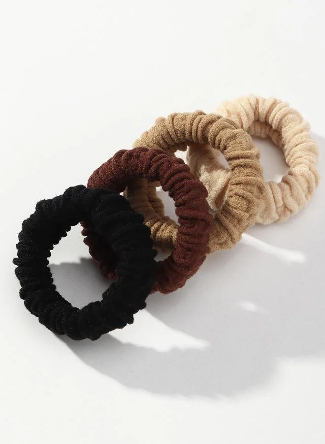 Take Two Set of 4 - Textured Hair Ties